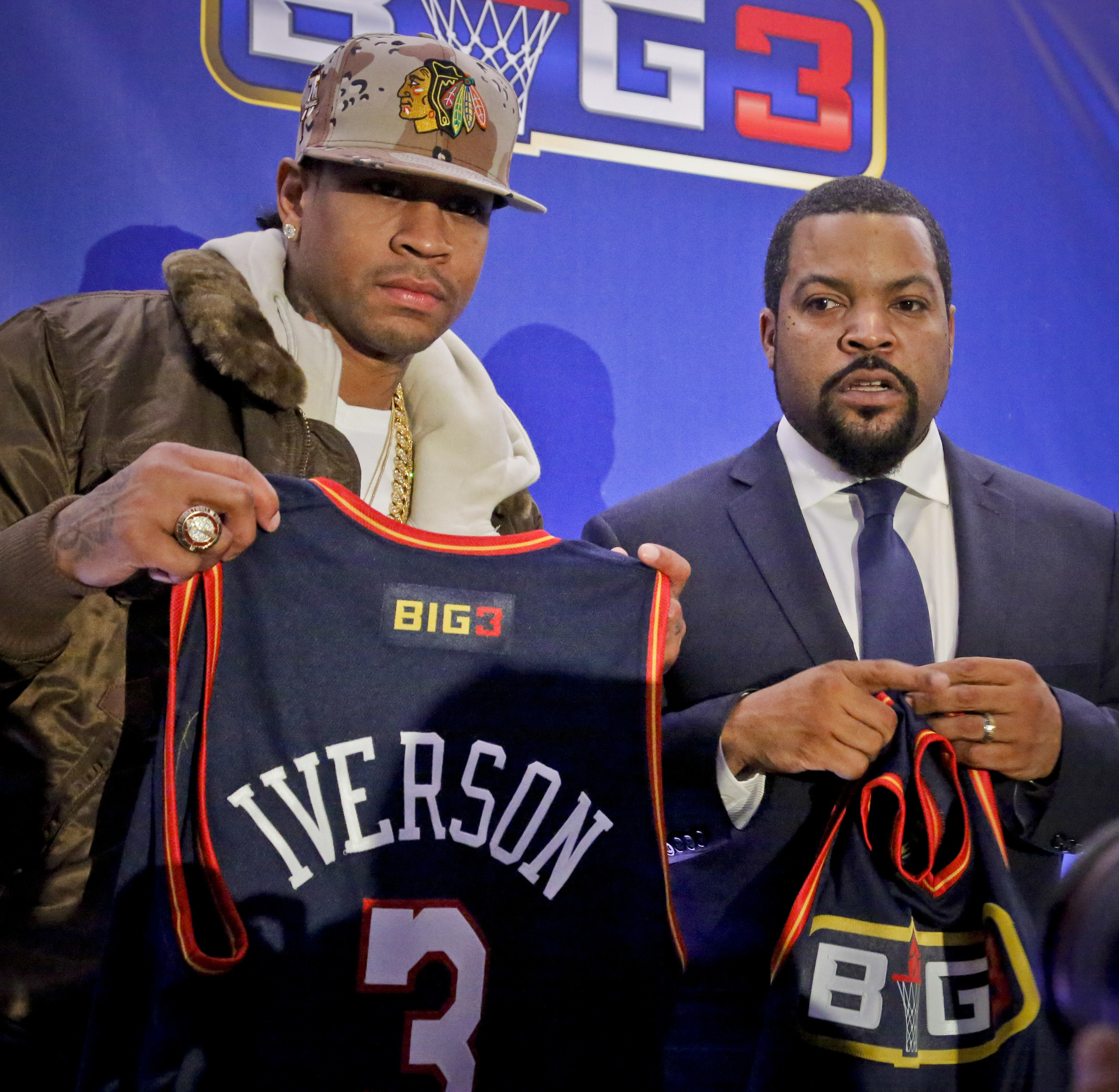 Ice Cube and Allen iverson