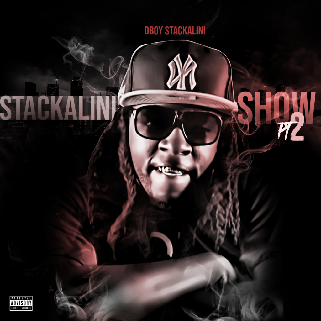 Cover art for the Stackalini Show mixtape