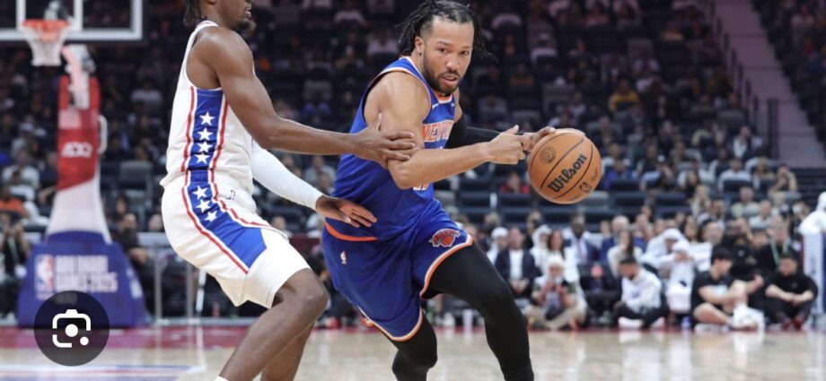 Knicks are set to face the 76'rs in the 2nd round of NBA Finals