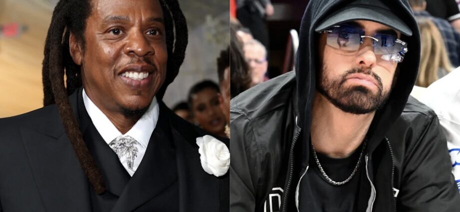Jay-Z and Eminem prep for another collab after 10 years?